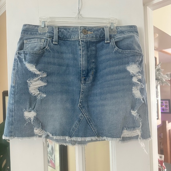 Hollister Dresses & Skirts - Hollister Denim Mini Skirt